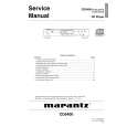 MARANTZ CD5400 Instrukcja Serwisowa